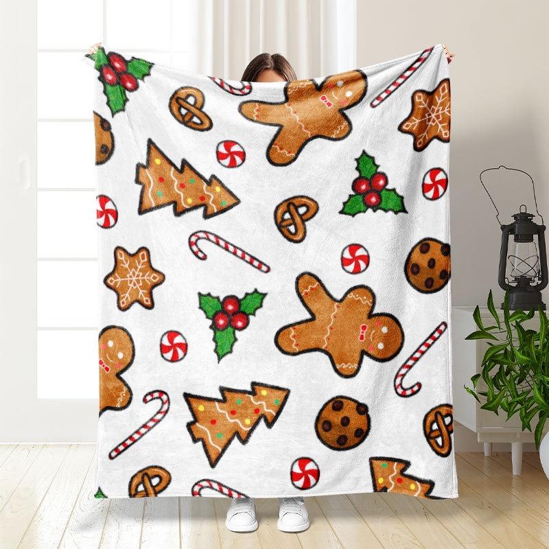 Осенние и зимние одеяла, утолщенные фланелевые простыни, одеяла из ягненка Санта-Клауса, коврики татами, одеяла, одеяла