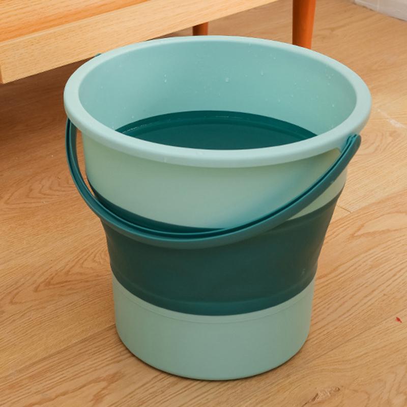5/10L Portable Foldable Bucket Basin Tourism Outdoor Fishing Camping Bucket Household Cleaning Car Washing Space Saving Bucket