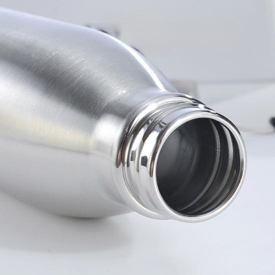 Чайник из нержавеющей стали с герметичной спиральной крышкой, пищевой класс, не содержит бисфенола-А, устойчив к коррозии, можно мыть в посудомоечной машине, безопасный контейнер для напитков, спортивная бутылка