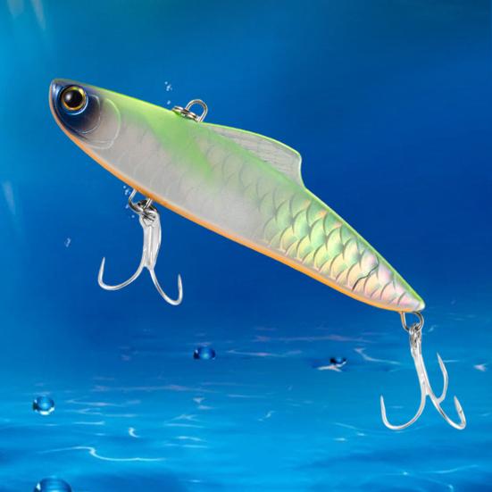 Рыболовная приманка VIB 10 см/33 г с крючками, тонущая светоотражающая 3D жесткая искусственная приманка для ловли пресноводной соленой форели, окуня, судака, аксессуары