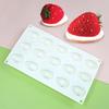 Silicone Strawberry Mold 3D Cake Mold Baking Molds Silicone Mousse Mold  Cake Decorating
