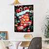 Christmas Wall Decor Tapestry Art For Pet Memorial Birthdaywedding Party Backdrop Family Gift