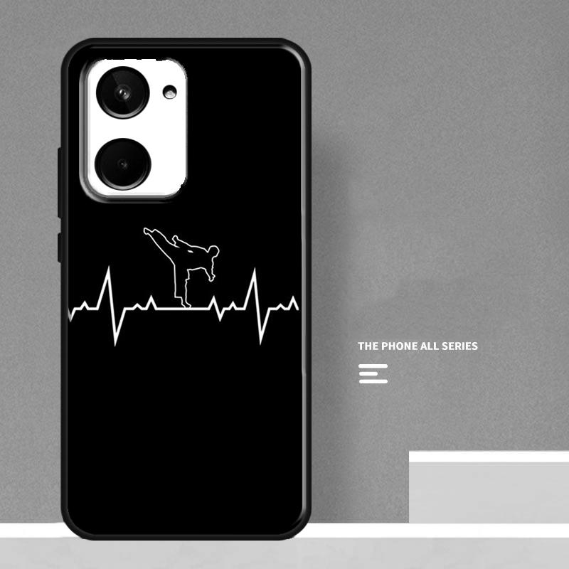 Чехол Kung Fu Taekwondo Karate для Realme GT Neo 5 2 3 GT3 8 9 10 Pro Plus C11 C15 C21 C30 C31 C35 C33 C55 C25s C21Y
