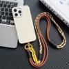 Shockproof Crossbody Necklace Cord Strap Case for iPhone 16 Pro 15 14 Plus 13 12 Pro Max 11 Solid Color Matte Tpu Soft Cover