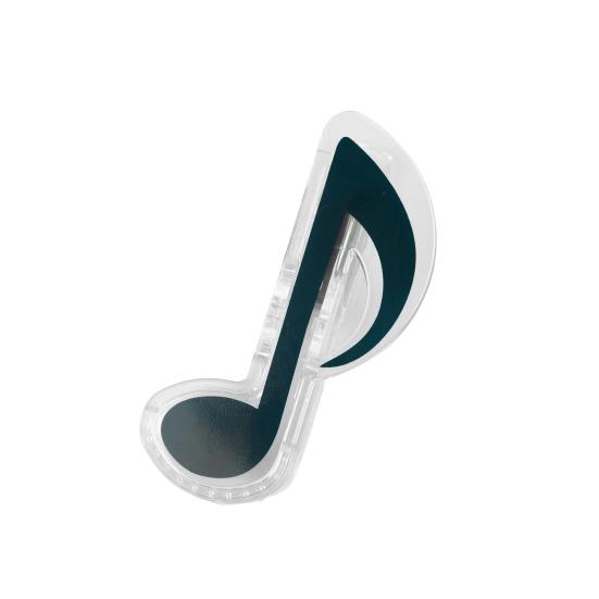 Зажим для заметок, форма музыкальной шкалы, многоразовая выдалбливаемая портативная скрепка для заметок, указательная закладка, книга, офис, школьные канцелярские принадлежности, зажим