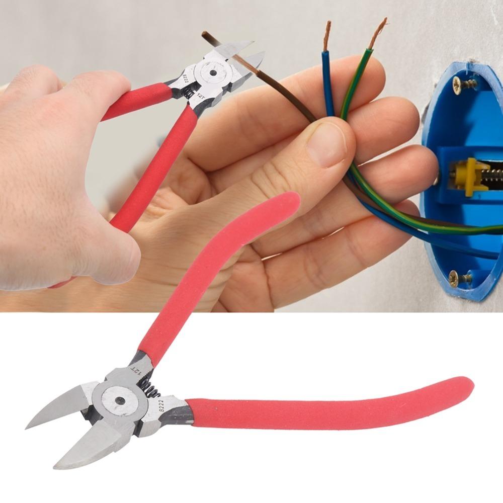 Carbon steel Wire Stripper Clean Cut Professional Industrial Supplies Diagonal Pliers Crafting