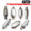 2.5" Universal Exhaust Catalytic Converters Catalytic Converter w/Guard Shield For Ford/Chevrolet Silverado Stainless Steel