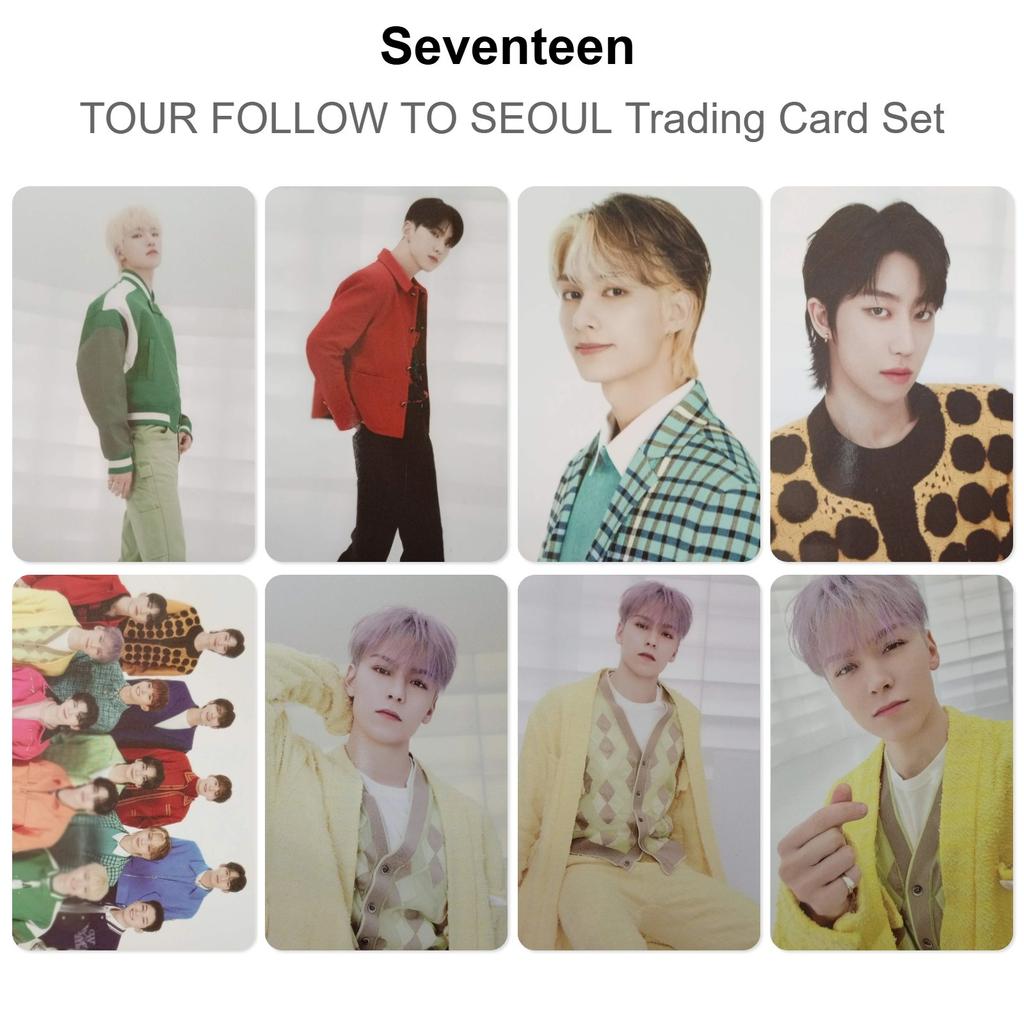 Seventeen TOUR FOLLOW TO SEOUL Trading Card Set Official Photocard