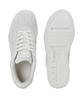 PUMA CALI Wedge Platform Size Sneakers, Tonal, Women's, 385248, Spring/Summer 2022, Pristine/Marshmallow, 24.5cm