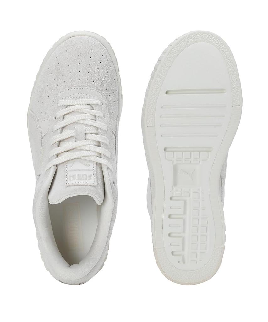 PUMA CALI Wedge Platform Size Sneakers, Tonal, Women's, 385248, Spring/Summer 2022, Pristine/Marshmallow, 24.5cm