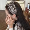 Y2k Leopard Hairband Korean Women Hair Hoop Fashion Wide Headband Ladies/Girls