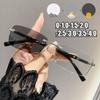 Rimless Photochromic Myopia Glasses Retro Men Women's Color Changing Near Sight Eyeglasses Fashion Vintage Minus Diopter Glasses