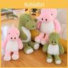 Adorable Couple Dinosaur Plush Toy Soft Stuffed Animal Pillow Cute Companion Doll