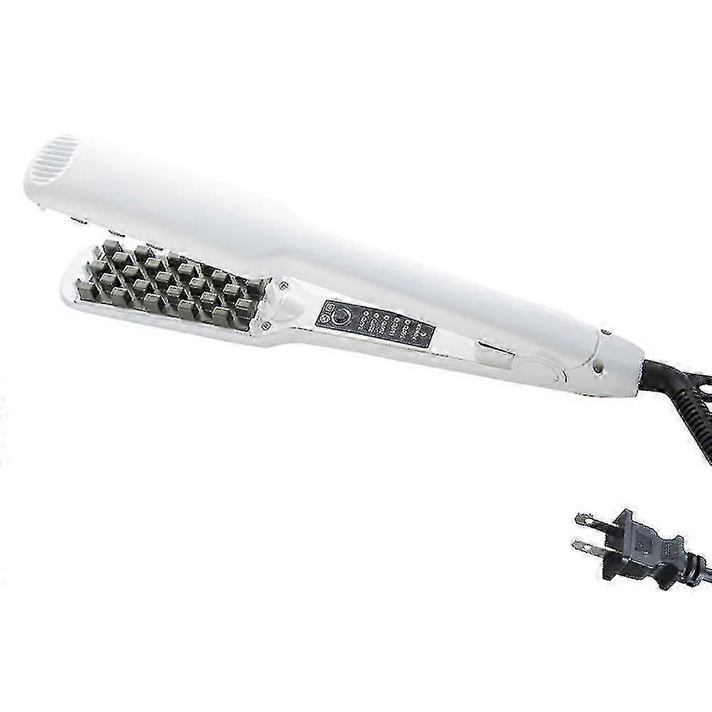 Ceramic Volumizing Hair Iron with Adjustable Temperature & Swivel Cord | Adds Volume for Thicker Hair