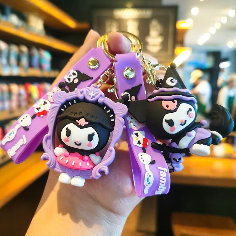 Брелок Sanrio Курамицу Мультяшная Милая Кукла Украшение для Автомата с Призами Подарок для Подруг Маленький Подарок Модные Игрушки Аниме Мультфильм