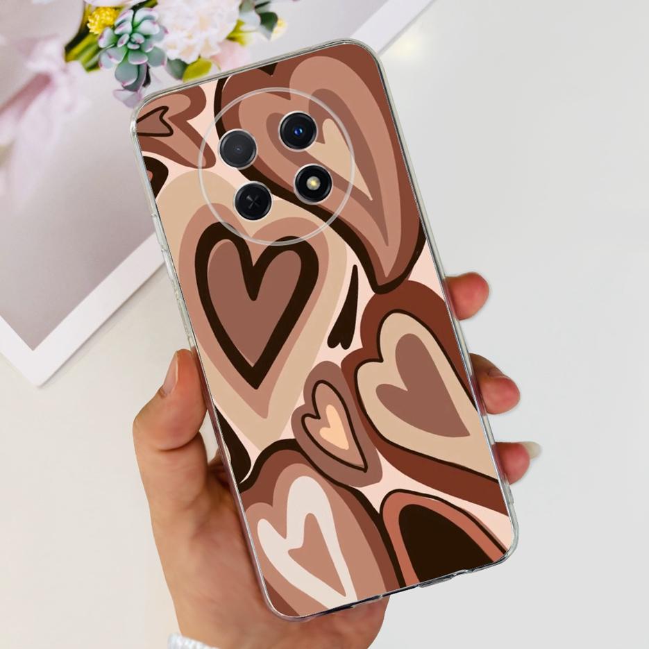 For Huawei Nova Y91 Case STG-LX1 STG-LX2 Cute Fashion Painted Cover Soft Slim Phone Case For Huawei Nova Y91 Y 91 NovaY91 Bumper