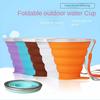 Outdoor Portable Silicone Folding Cups Multi-Functional Telescopic Water Cup Candy Color Folding Silica Gel Cup