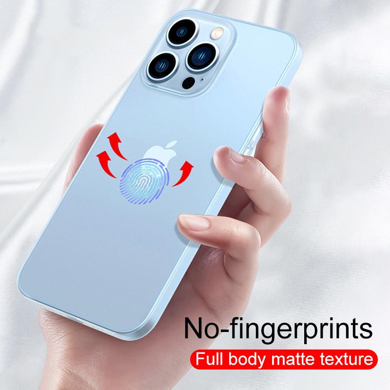 Ультратонкий силиконовый чехол толщиной 0,3 мм для iPhone 15, 14, 13, 12 Mini 11 Pro XS Max X XR SE 7 8 Plus, матовая прозрачная мягкая задняя крышка, тонкая