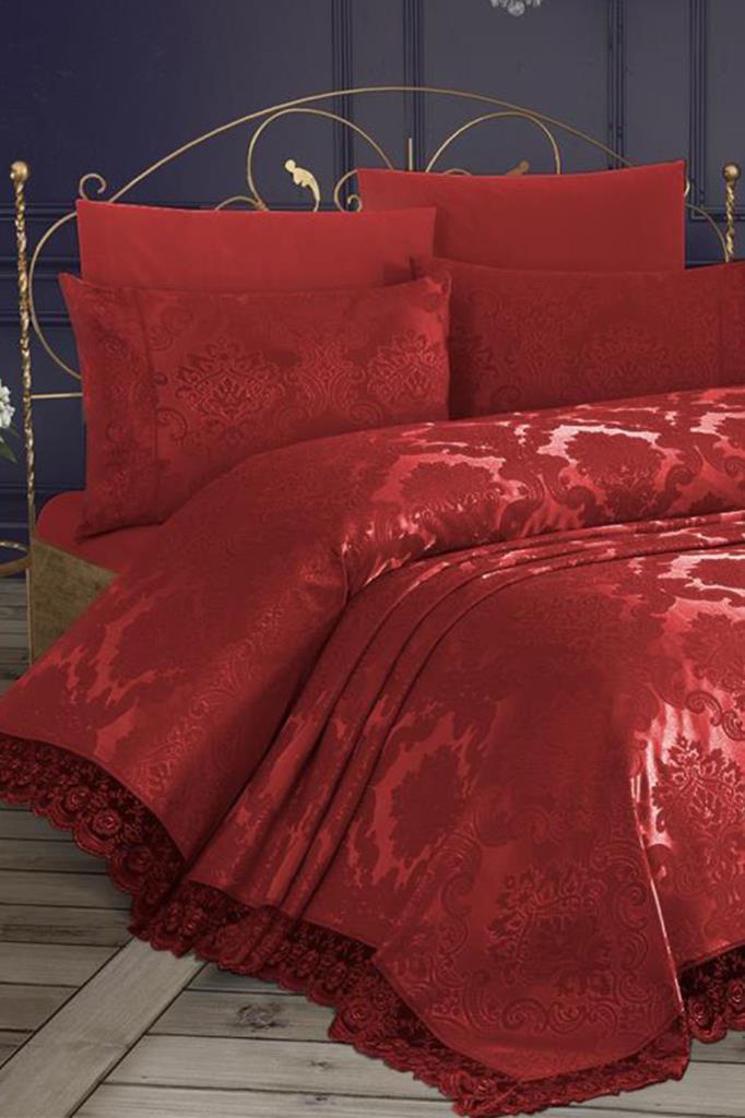 Покрывало French Lace Kure Бордовый Красный