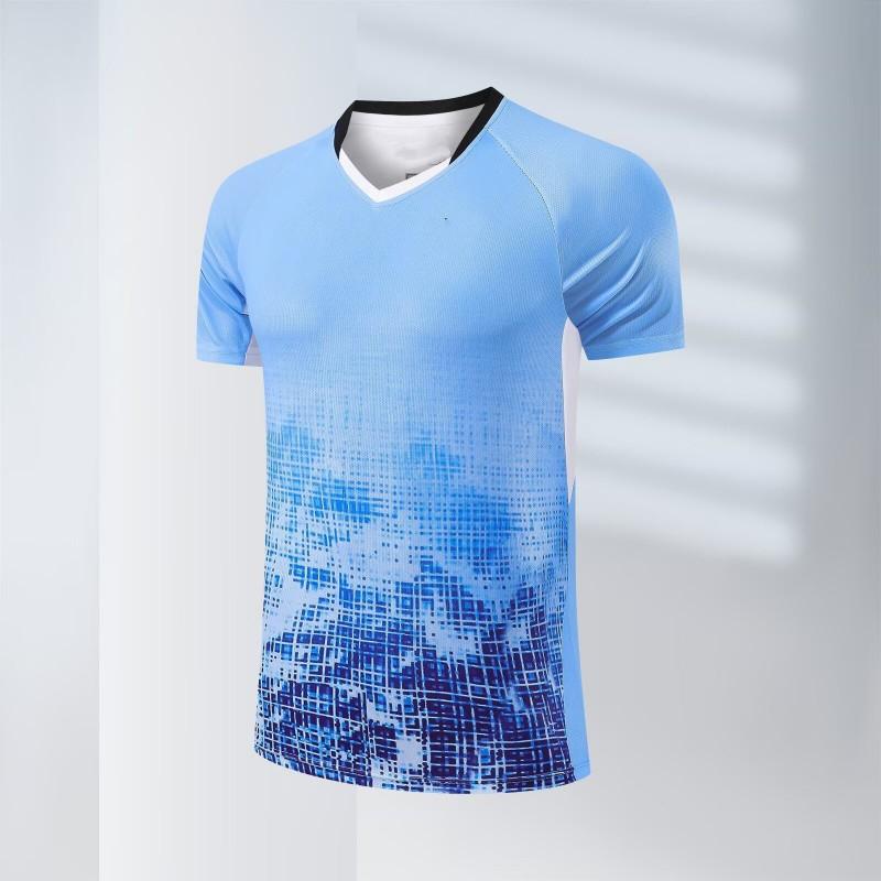 Quick-Dry Badminton Shirt Men Women Breathable Sport T-Shirt Athletic Top