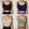 2 Pack Women's Breathable Sports Bra High Strength Support Underwear Jump Rope Running Yoga Braletter Summer Tank Top