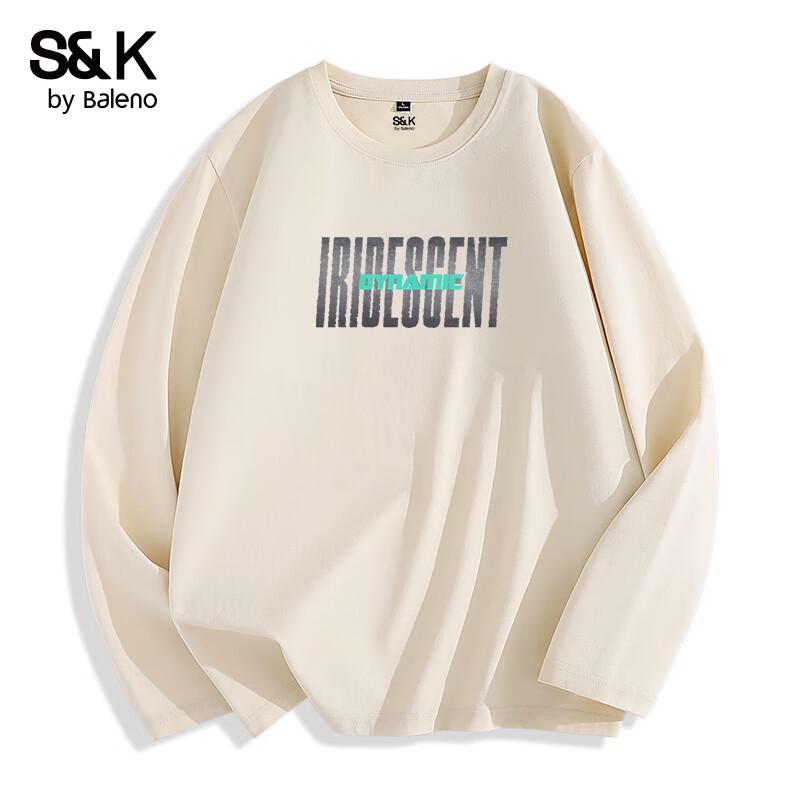 Мужская футболка с длинным рукавом Baleno серии S&K из чистого хлопка