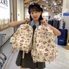 Bear Print Large Capacity Backpack Children Book Bag Cute Student Schoolbag