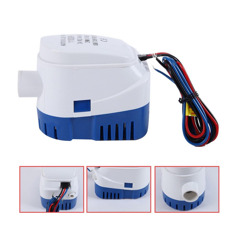 Waterproof DC 12V 24V 1100GPH Automatic Bilge Pump for Kayak Marine Boat