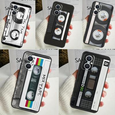 Чехол для кассеты Mix Tape для OPPO Reno 8T 4Z 5Z 8 10 11 Pro 4 5 6 7 Lite OPPO Find X6 Pro X3 X2 X5 Lite Чехол