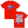 Summer Unisex Vintage Top Pop Star Hannah Montana Emotions Pink T Shirts Men Women Fashion Trend High Quality T-shirt