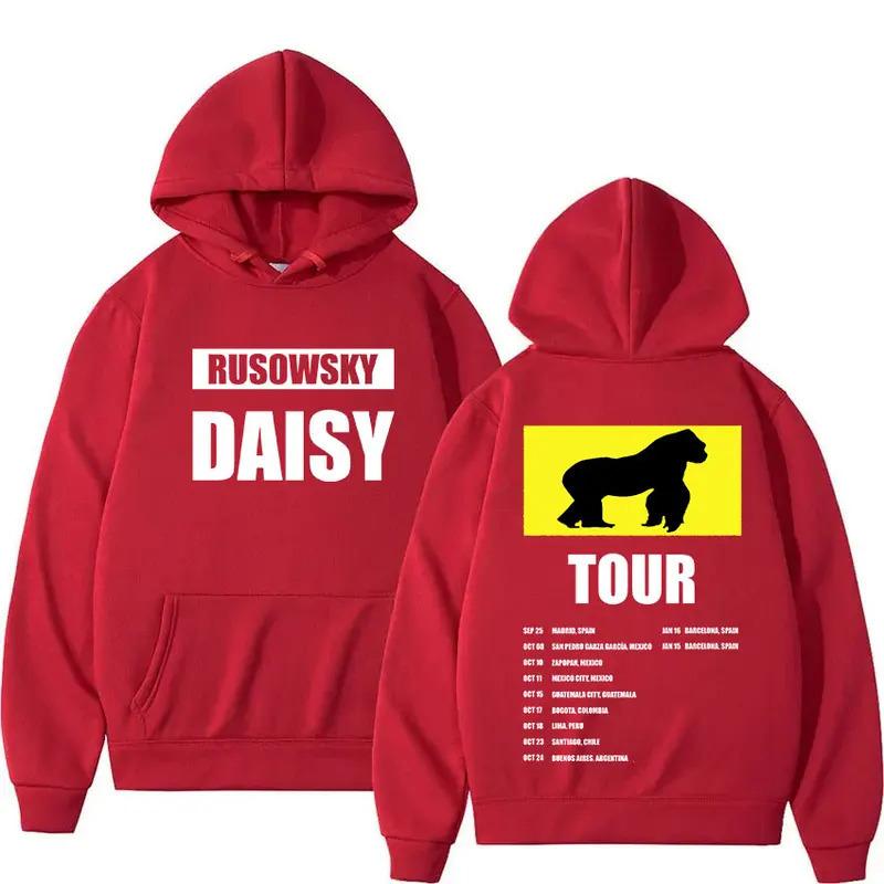 Худи с графическим принтом Rapper Rusowsky Daisy Tour Me