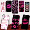 Чехол-футляр для помады Pink Kiss для Honor X8a X9a X7a X6a X6 X7 X8 X9 8X 9X Magic 5 Pro 4 Lite 10 50 70 90 Lite