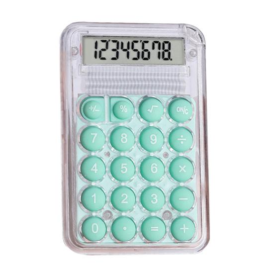 Мини-калькулятор с 8-значным дисплеем, карманный размер, базовый калькулятор, работающий от батареи, электронный калькулятор для школы, офиса, дома, принадлежностей