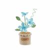 Handwoven Knitted Flower Potted Fake Flower Creative Crochet Flowers  Desktop Decoration