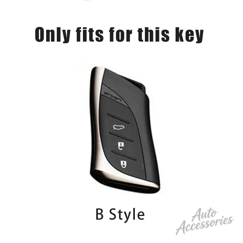 BJYL6 Car Key Cover Case Shell Holder Protect For Lexus NX ES UX US RC LX GX IS GS RX 200 250h 350 LS 450h 460h 260h 300h UX200 ES350