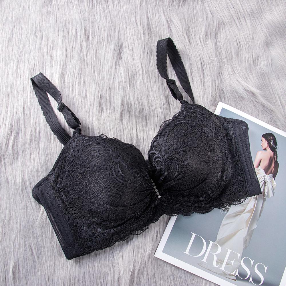 Women's Bra Plus Size 80-105 C/D Push Up Bralette Bra  Sexy Lace Intimates Lingerie Undrwear Underwire Bra