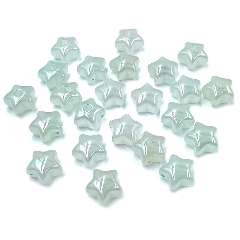 10 шт. желейного цвета акриловые одинарные глазки персиковое сердце пентаграмма свободные бусины кулон для браслета ожерелья серьги изготовление ювелирных изделий