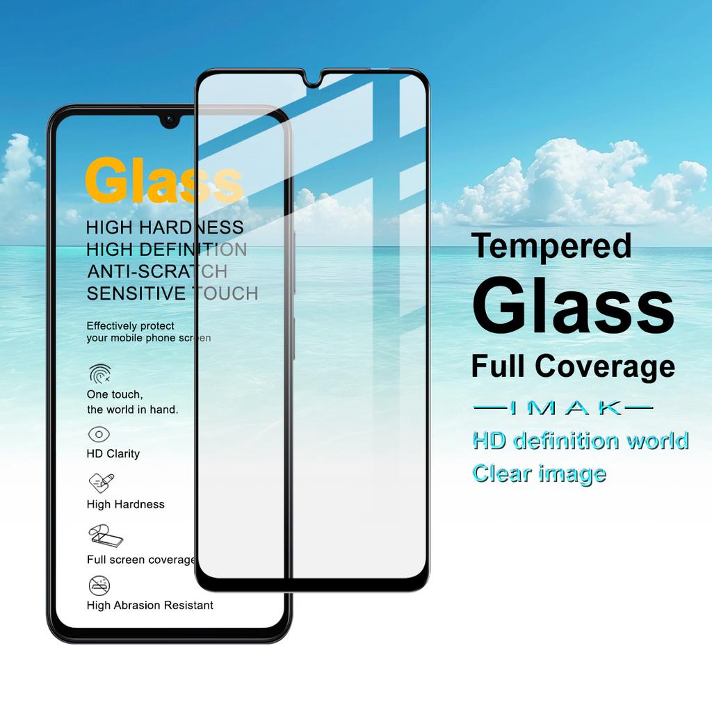 Для Realme Note 70 4G Стекло IMAK Закаленное Стекло Полное Покрытие Пленка Серия Pro+