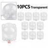 10 шт. ящик для прививки, шар для разведения, белый/прозрачный