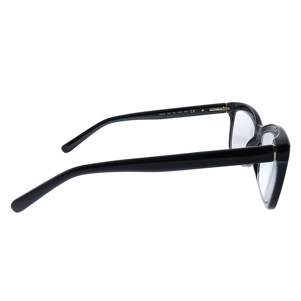 Kate Spade  Ks Dollie 807 53mm 1.00 Womens Oval Reading Glasses 53mm Black