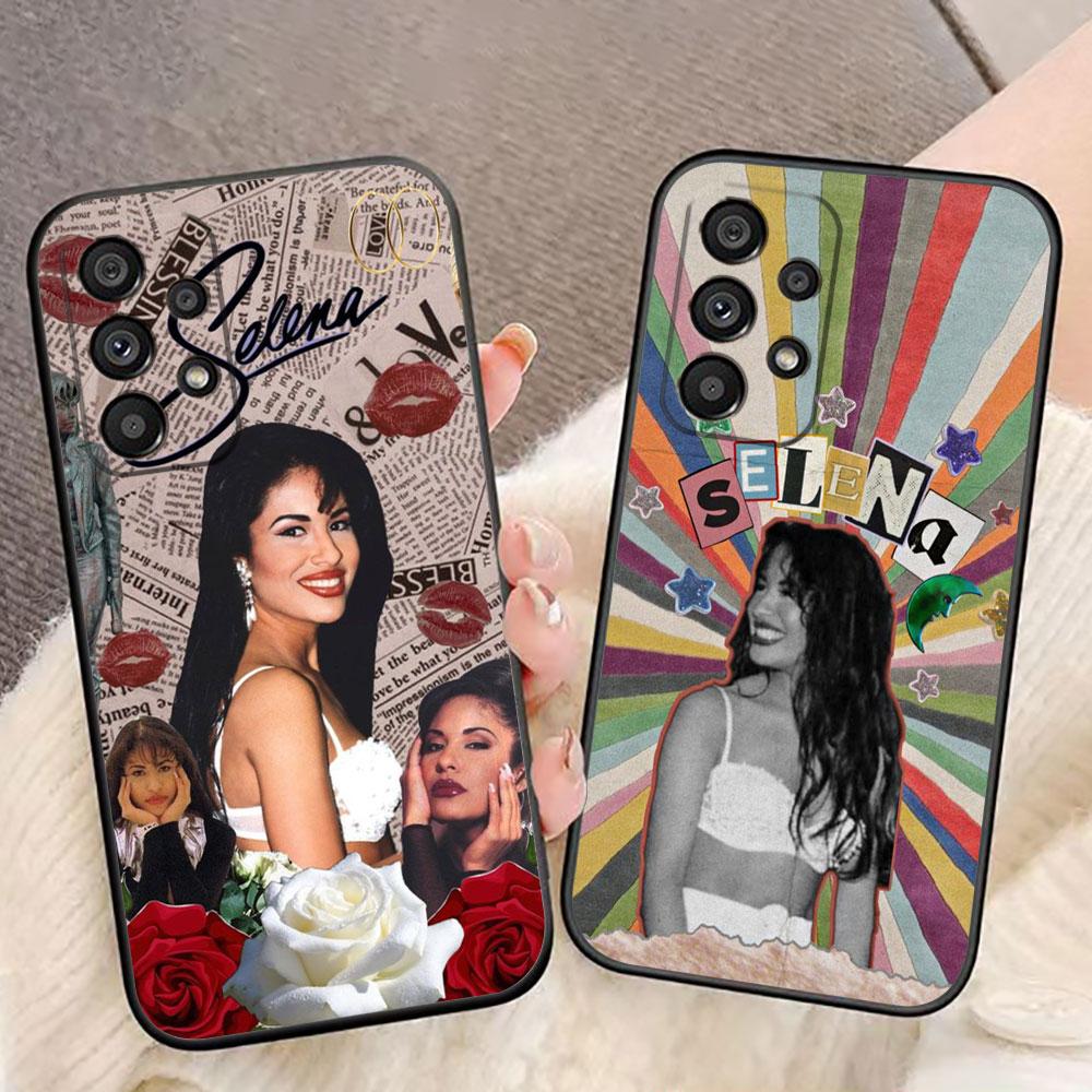 Чехол для телефона S-Selena Q-Quintanilla для Samsung Galaxy A72 A71 A55 A54 A53 A52 A42 A34 A33 A32 A23 A22 A21S A20S Чехол Funda Оболочка