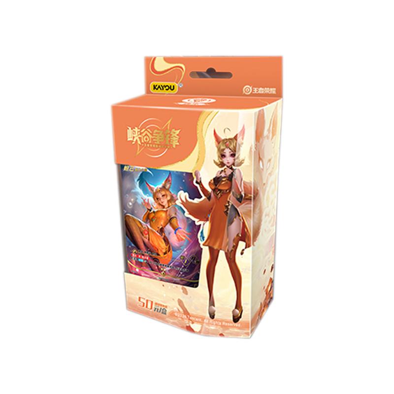 Genuine Honor of Kings Trading Cards Game Canyon Showdown Booster Pack Pregroup Box Trading Game Battle Collection Cards