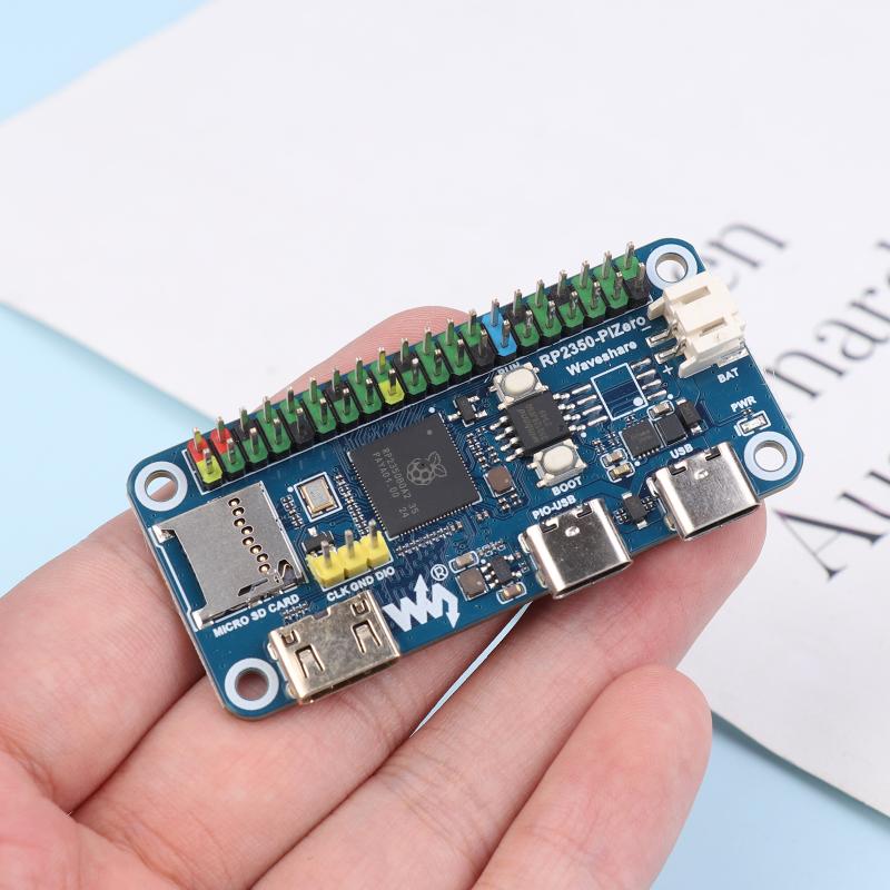 1 шт. Плата разработки Raspberry Pi Pico RP2350B Базовая 16M Флэш-память DVI PIO-USB Интерфейс Микроконтроллер Для Электронных Проектов