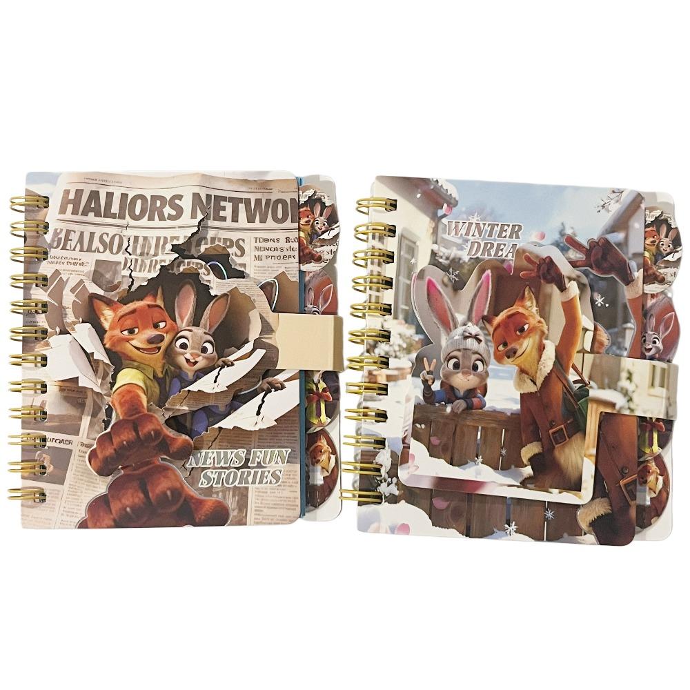 High-Quality Cute Coil Book, Student Classification Notepad, Portable Mini Portable Diary Notebook