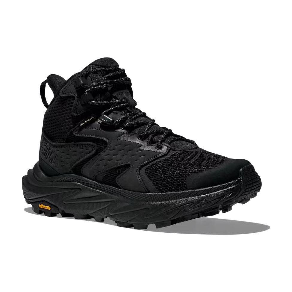 HOKA Anacapa 2 Mid GORE-TEX Triple Black Unisex Sneakers 1141633-BBLC