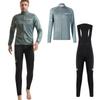Ebriche Мужской комплект веломайки Зимняя теплая куртка для горного велосипеда с длинным рукавом и утепленными штанами-комбинезонами