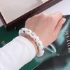Elastic Chinese Mahjong Bracelet Handmade Acrylic Bead Hand Ring Vintage   Gift