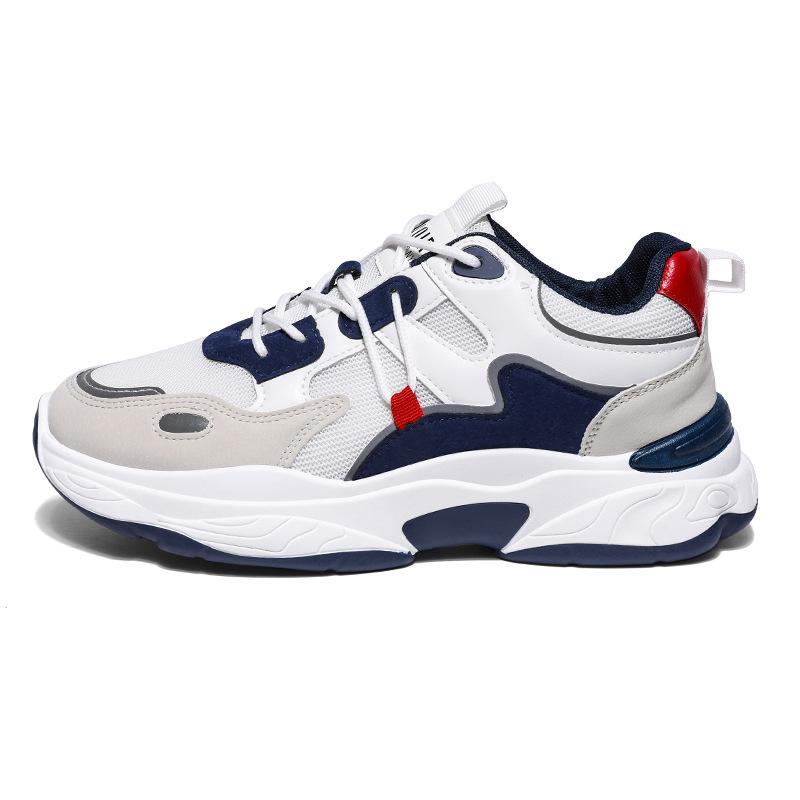 2025 Autumn New Men's Shoes Breathable Mesh Men's Sports Shoes Youth Fashion Casual Shoes Trendy Dad Shoes