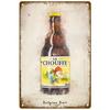 Винтажная металлическая жестяная вывеска с тематикой пива Hertog Jan La Chouffe Ретро Декор на стену от бельгийской пивоварни для бара паба мужской комнаты Рустик Железо P