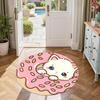 Donut Round Carpet Suitable for Bedrooms Study room Playrooms Dining Room Antislip Round Carpet Decorate Offices Perfect Gift for Friends Family